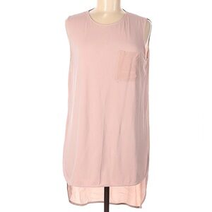 COS Sleeveless Silk Long Tunic Pale Pink